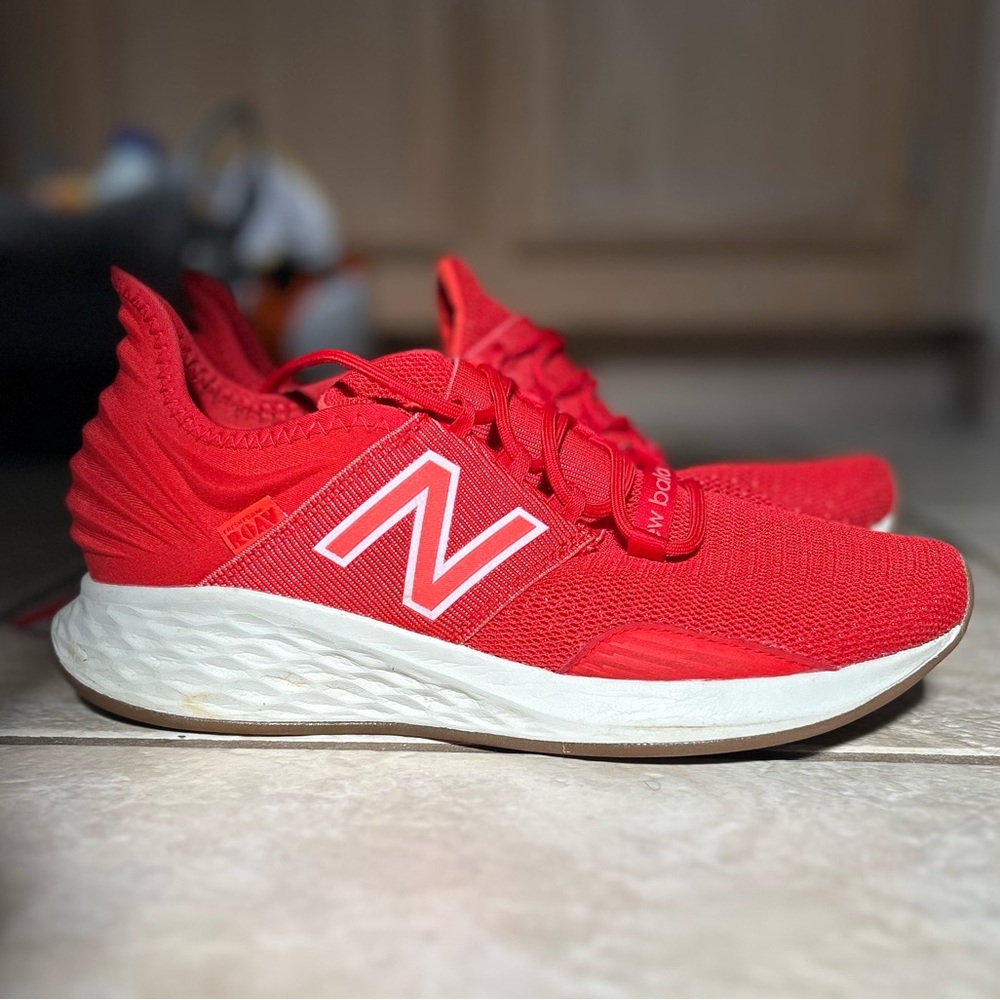 New Balance ROAV Red Sneakers